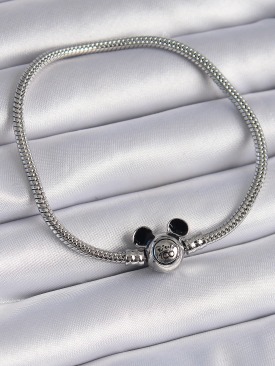 Erb 316L Çelik Zincir Charm Model Kadın Bileklik