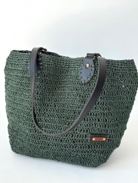 Fonny  Yeşil Örgü Çanta