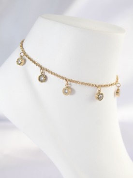 Erb 316L Çelik Gold Renk Minimal Cartier Model Halhal