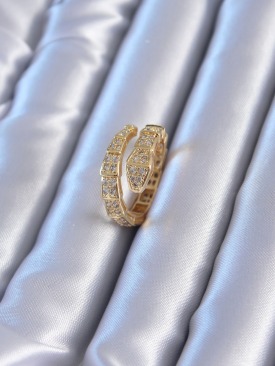 Erb VIP Seri Gold Renk Yılan Model Kadın Yüzük