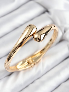 Erb Pirinç Sarmal Model Gold Renk Kadın Kelepçe