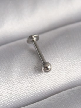 Erb 316L Çelik Gümüş Renk Topçuk Model Piercing