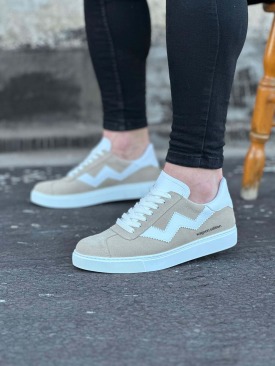 WG160 Bej Erkek Casual Ayakkabı