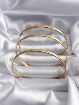 Erb 316L Çelik Gold Renk Ajda Model 65 Mm Kadın Bileklik