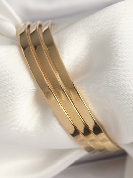 Erb 316L Çelik Gold Renk Ajda Model Kadın Bileklik